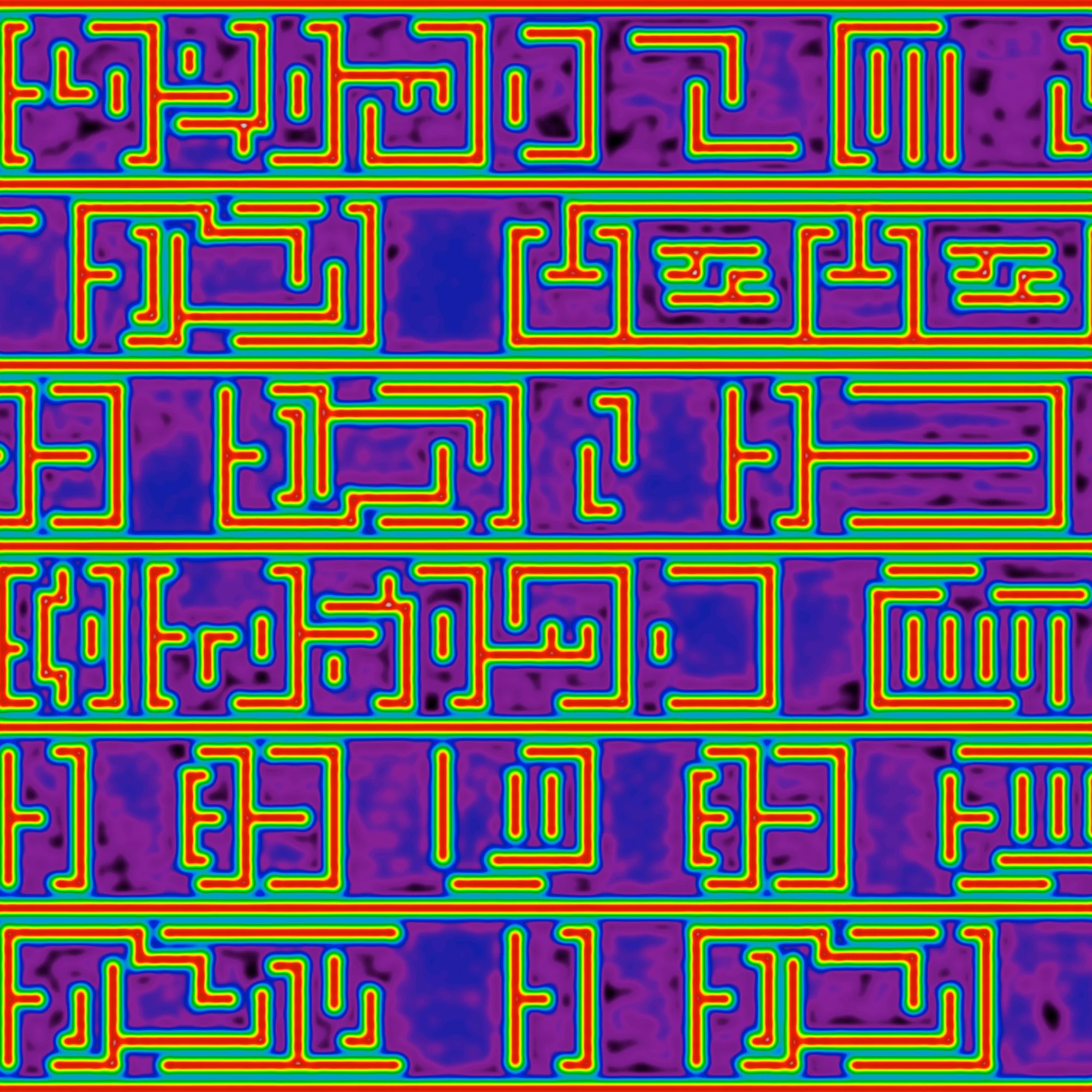 Simulated P24 M1 pattern